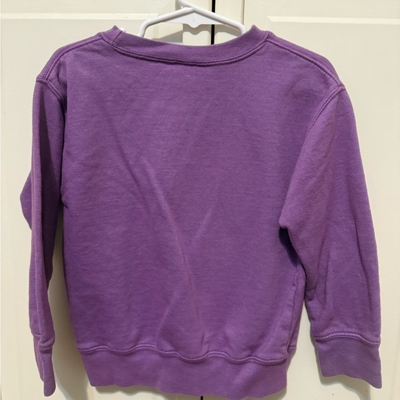 Purple Sweatshirt with 'Books Before Boys' Print - Picture 3 of 3